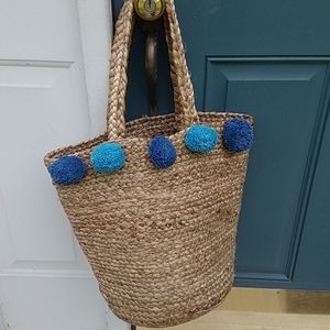 New Straw Tote Bag